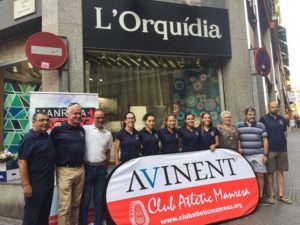 RECONEIXEMENT DE MANRESA+COMERÇ A L’EQUIP ABSOLUT FEMENÍ DEL CLUB ATLÈTIC MANRESA.