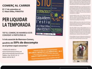 La veu de Manresa+Comerç -Setembre 2017-