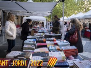 Diada de Sant Jordi 2022. Sant Jordi tindrà un espai per a professionals a Manresa   