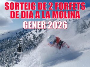 SORTEIG UBIC + RECLAM ❄️ Connectem la Cerdanya amb el comerç de Manresa